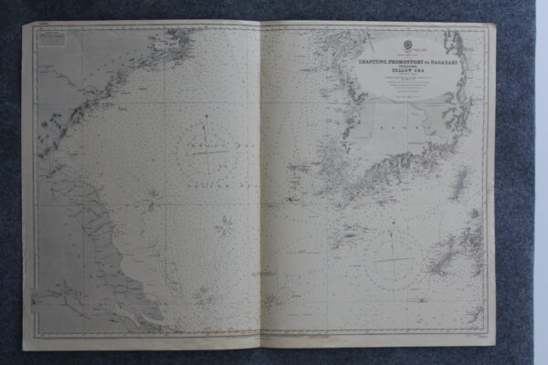 Shantung Promontory to Nagasaki including Yellow sea. China East coast. nº 3480
