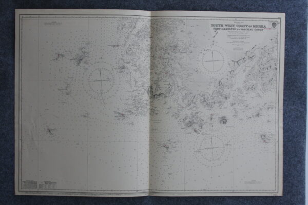 South West coast of Korea. Port Hamilton to Mackau Group. Yellow Sea. nº 3365
