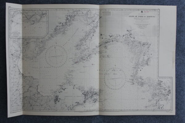 Gulfs of Pohai and  Liaotung. China - East coast. nº 1256