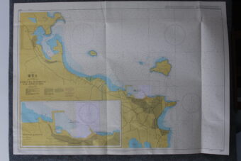 Kerryra harbour and approaches. Greece - west coast. nº2407