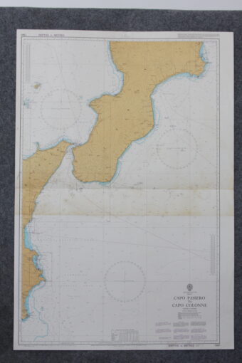 Capo Passero to Capo Colonne. Italy - Mediterranean Sea. nº1941