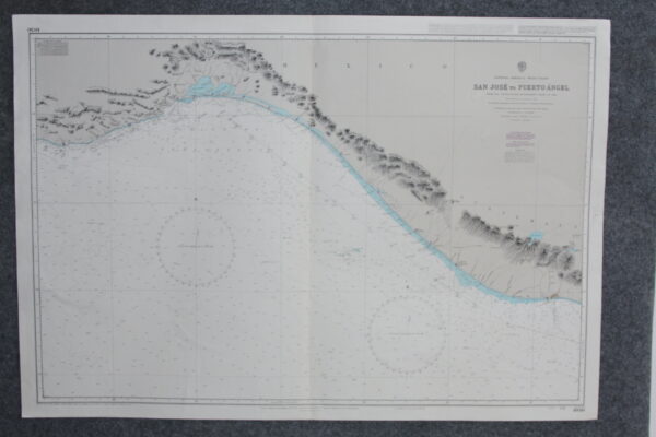 San Jose to Puerto Angel . Central America - West coast. nº 1050