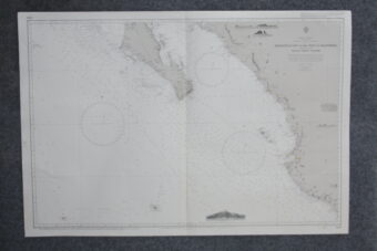 Manzanillo Bay to The Gulf of California including Revilla Gigedo Islands. Mexico and Lower California. nº 2323