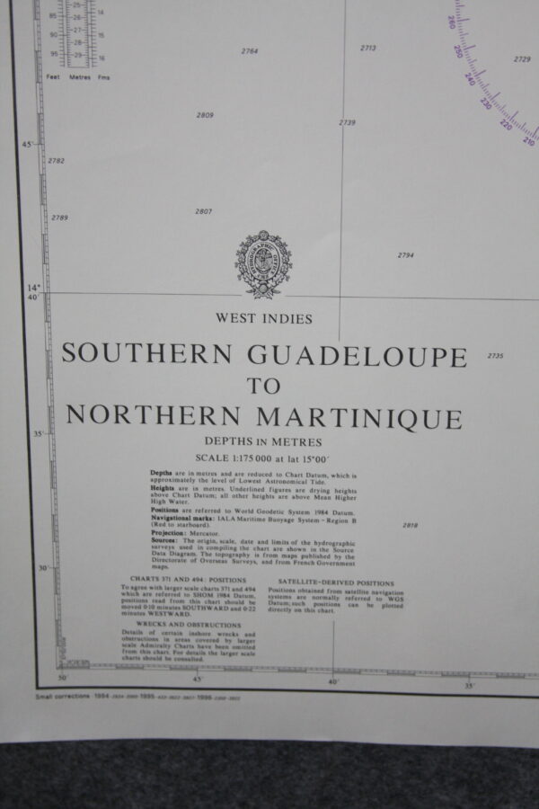 Southern Guadalupe to Northern Martinique. West Indies . nº 594 - Image 2