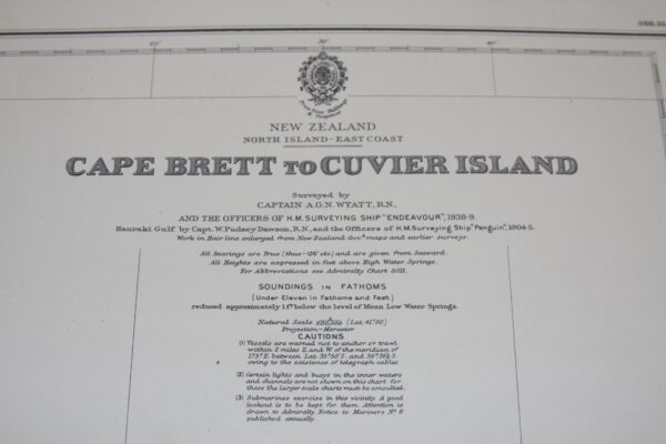 Cape Brett to Cuvier Island. New Zealand . North Island - East coast. nº 3798 - Image 2
