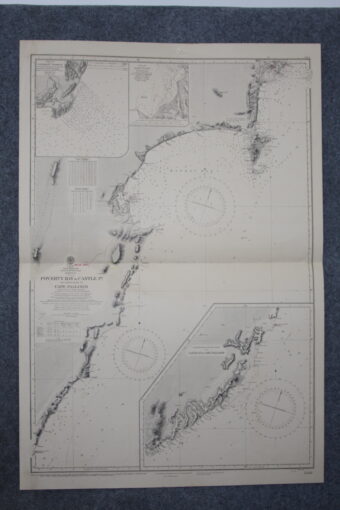 Poverty Bay to Castle Pt. and Continuation of Cape Palliser. New Zealand North Island East coast. nº 2528
