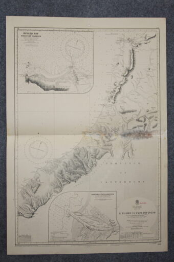 R. Waiho to Cape Foulwind. New Zealand - South Island . Sheet XIV. nº 2591