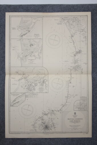 Manukau Harbour to Cape Egmont. New Zealand . North Island . sheet VI. nº 2535