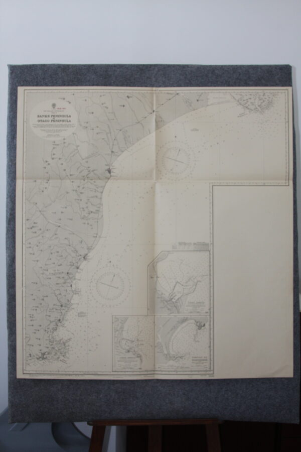 Banks Peninsula to Otago Peninsula. New Zealand - South Island sheet IX. nº 2532