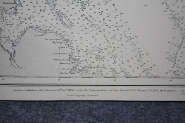 Vatu Ira Channel with adjacents coasts. South Pacific - Fiji Islands N.W. part. nº 379 - Image 3