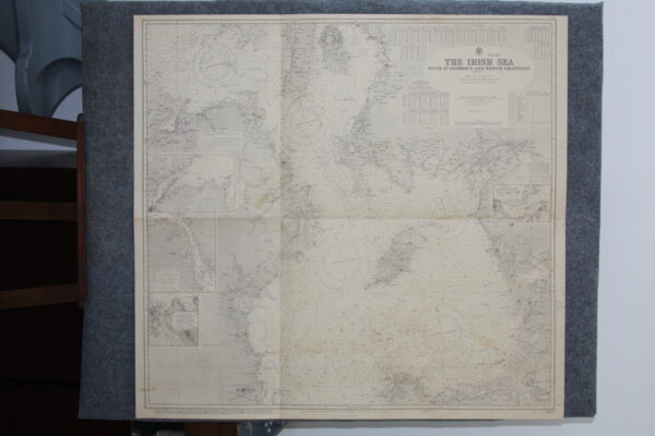 The Irish Sea - with St George´s and North Channels (sheet I) . nº 1825a